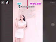 Công nghệ thông tin - &quot;Hot girl&quot; mạng xã hội đua nhau quay clip với trào lưu #itstartsonTikTok