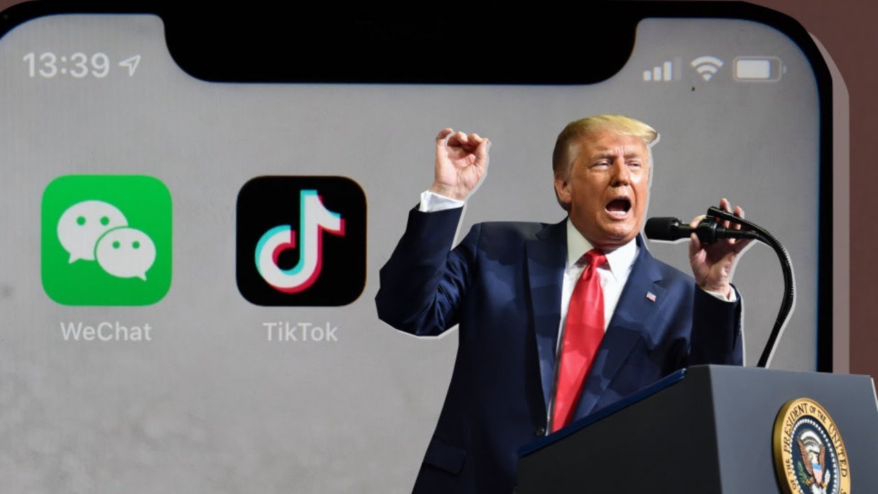 Ông Trump chuẩn bị ra lệnh cấm tải TikTok ở Mỹ, tăng thêm áp lực chuyển nhượng (ảnh: WSJ)