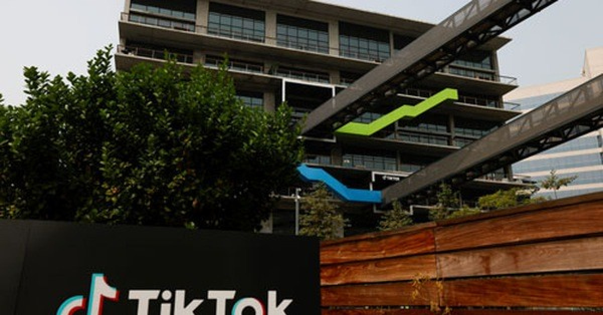 Văn phòng của TikTok tại TP Culver, bang California - Mỹ Ảnh: REUTERS