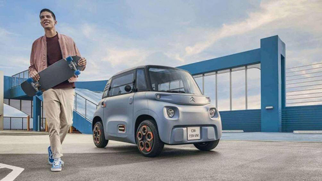 Ô tô điện mini được Citroen xác định là sẽ tiếp cận nhóm khách hàng chỉ mới 14 tuổi và không cần phải có bằng lái
