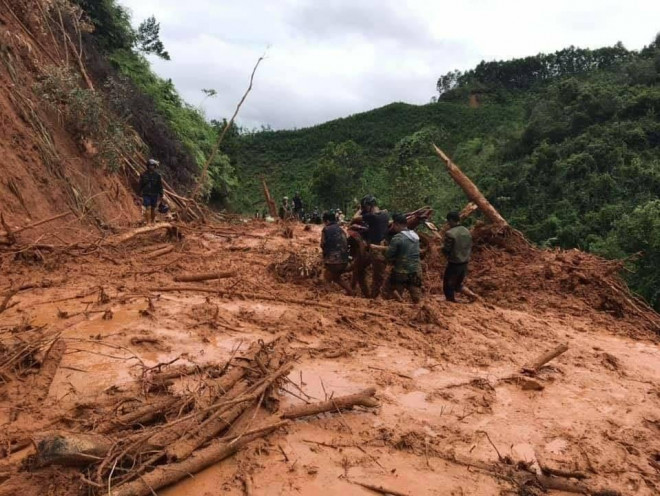 Huyện Tây Giang bị thiệt hại nặng nề do mưa lũ