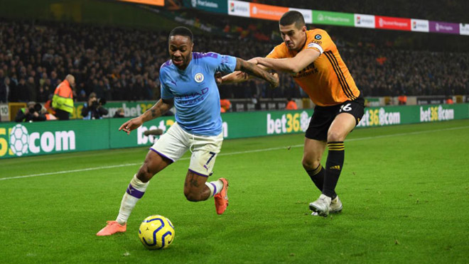 Man City đang thua 2 trận liên tiếp trước Wolves