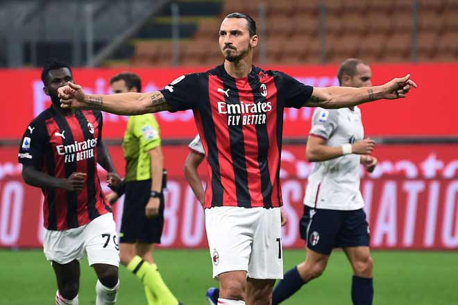 Ibrahimovic là người hùng của AC Milan ở trận ra quân tại Serie A mùa giải mới&nbsp;