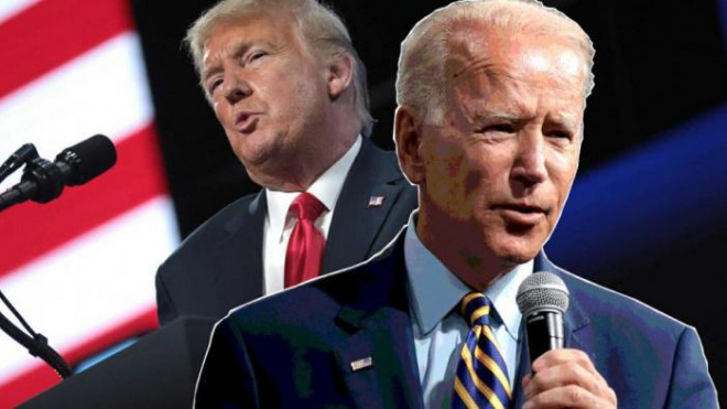 Tổng thống Donald Trump và ông Joe Biden.