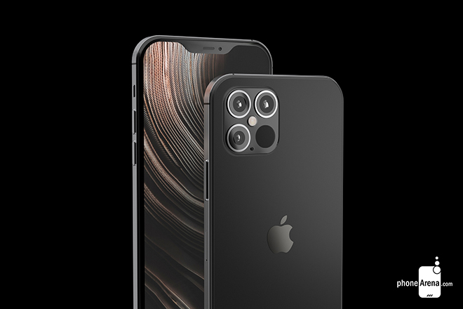 Ảnh concept iPhone 12 Pro.