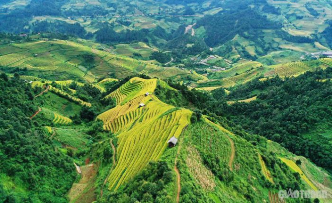 Thiên nhiên dường như dành rất nhiều "ưu ái" cho Mù Cang Chải với cảnh sắc vô cùng hút mắt.