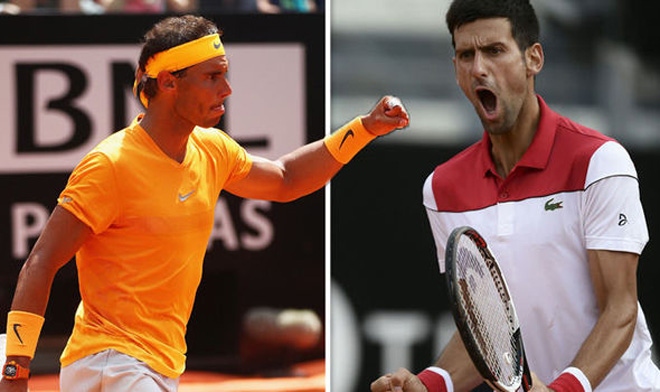 Djokovic (phải) tìm ra điều quan trọng để hạ Nadal (trái) ở Roland Garros