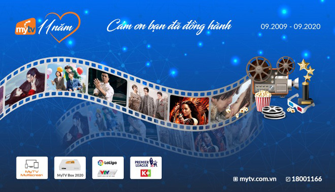 MyTV mừng sinh nhật 11 tuổi – tri ân ngàn nội dung chất tới khách hàng - 1
