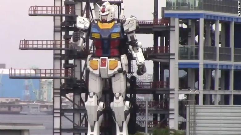 Robot được chế tạo tại nhà máy ở Yokohama, Nhật Bản.