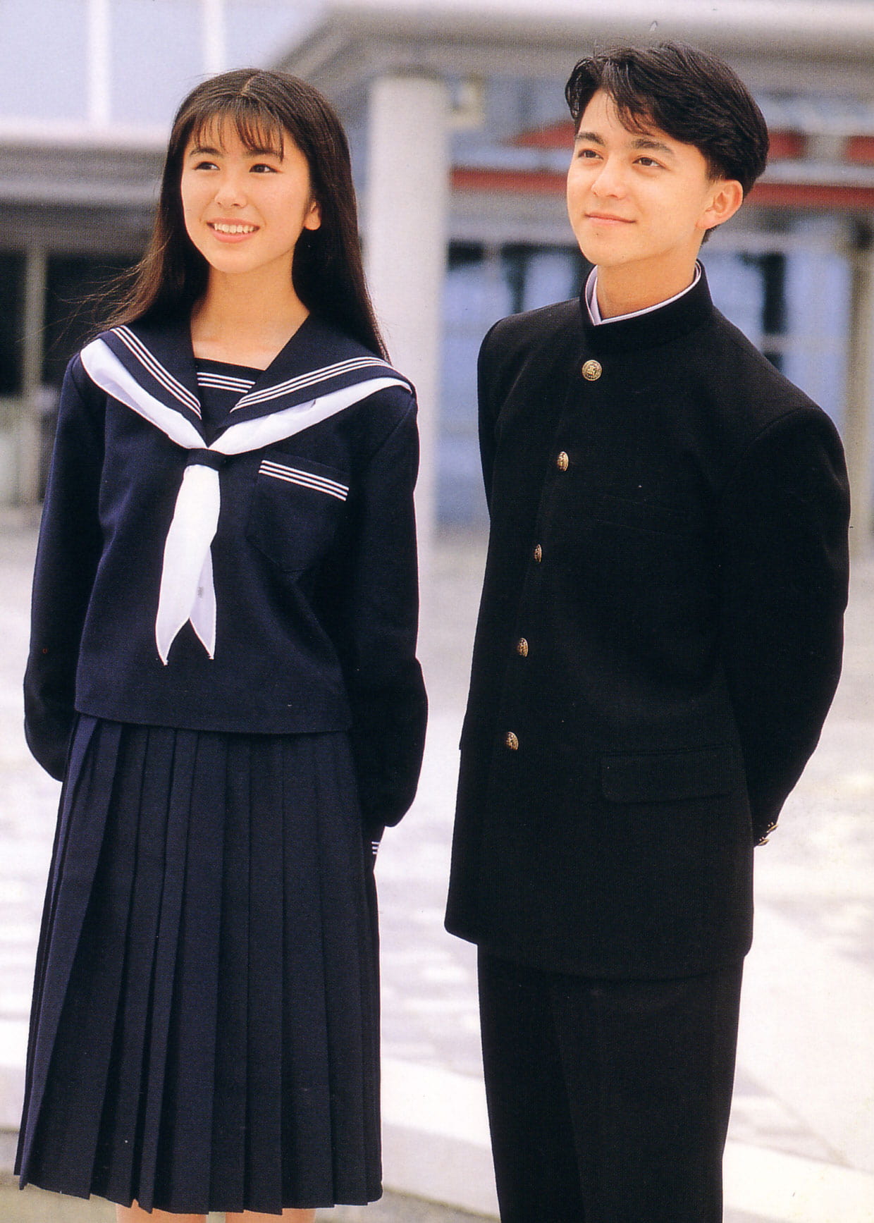 Đồng phục học sinh cấp 3 Nhật Bản biểu tượng thời trang xứ Phù Tang