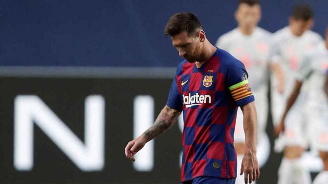 Thời gian của Messi ở Barca đang ngắn lại