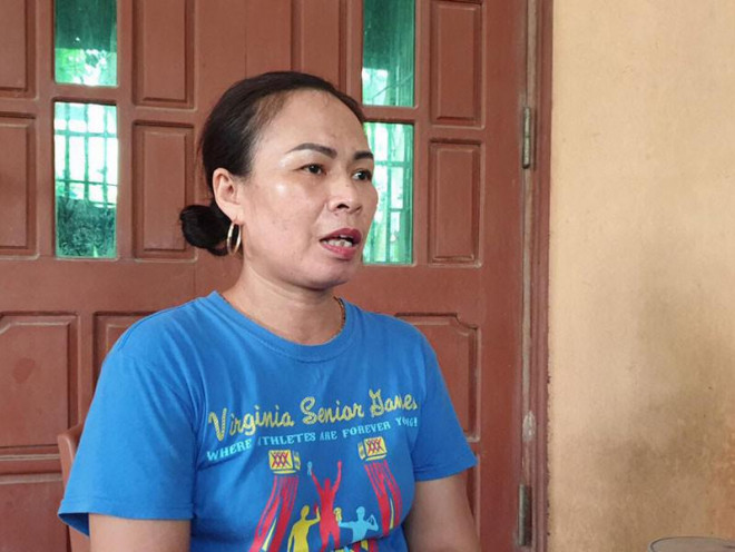 Bà Trần Thị Thanh Hương, người bị tuyên án dù vắng mặt tại phiên tòa. Ảnh: UYÊN TRANG Tòa, viện và công an đều vi phạm