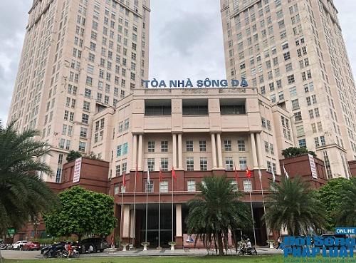 Trụ sở Tổng Công ty Sông Đà tại tòa nhà Sông Đà, đường Phạm Hùng, quận Nam Từ Liêm.