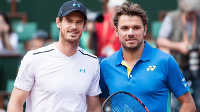 Murray đấu Wawrinka là cặp đấu rất giàu duyên nợ của quần vợt nam thế giới