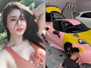 Đời sống Showbiz - Lý do Trương Quỳnh Anh chơi trội, thay áo cho siêu xe Alfa Romeo 4C độc nhất VN?