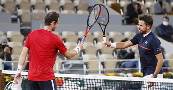 Trực tiếp tennis Wawrinka - Murray: Giao bóng sấm sét, định đoạt hoàn hảo (Vòng 1 Roland Garros 2020) (Kết thúc) - 6