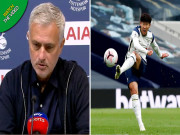 Bóng đá - Mourinho lý giải vì sao thay Son Heung Min, lịch thi đấu &quot;bão tố&quot; chờ đợi