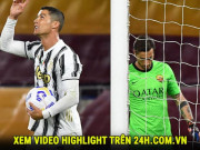 Bóng đá - Video highlight trận AS Roma - Juventus: Ronaldo tung hoành, rực rỡ 2 cú đúp