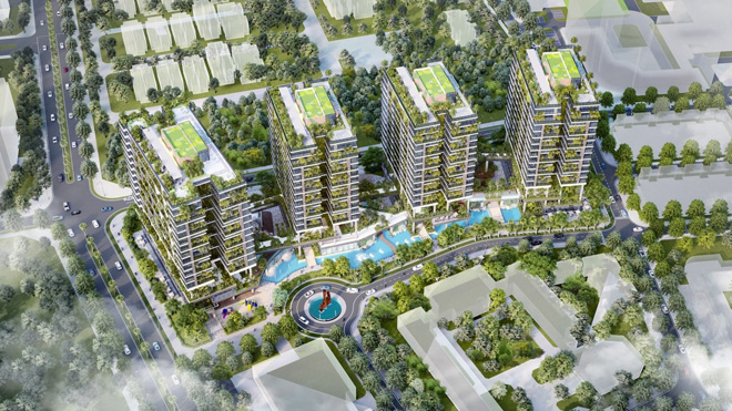 Sunshine đưa 400 khu vườn thẳng đứng vào dự án căn hộ Long Biên - 1
