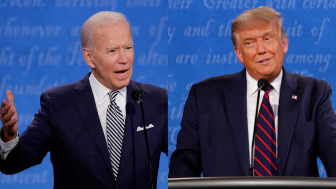 Tranh luận: Trump - Biden công kích trí thông minh của nhau - 1