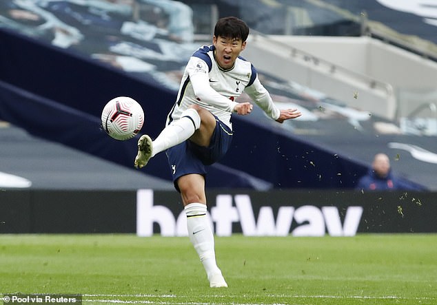 Son Heung Min khiến các CĐV Spurs lo lắng