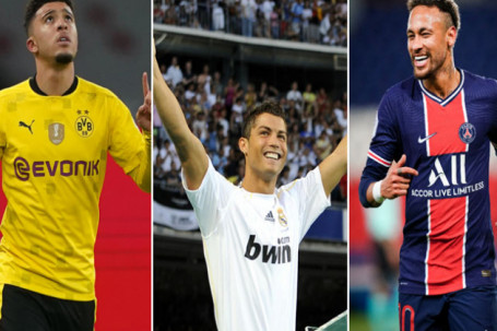 Sancho sắp về MU: Cùng Ronaldo, Neymar lọt top 10 thương vụ lãi nhất lịch sử