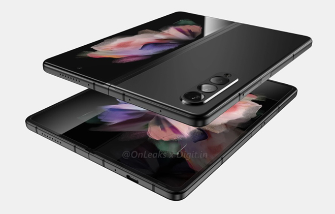 Ảnh concept&nbsp;Galaxy Z Fold 3.