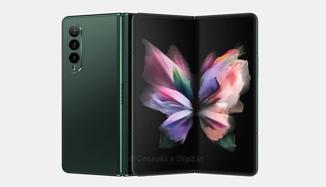 Ảnh concept&nbsp;Galaxy Z Fold 3.