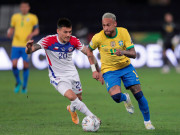 Bóng đá - Video Brazil - Chile: Bước ngoặt đầu hiệp 2, nhọc nhằn giật &quot;vé vàng&quot; (Tứ kết Copa America)