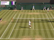 Thể thao - Tuyệt chiêu Wimbledon: Djokovic lốp bóng điệu nghệ, Jabeur ghi điểm &quot;ma&quot;