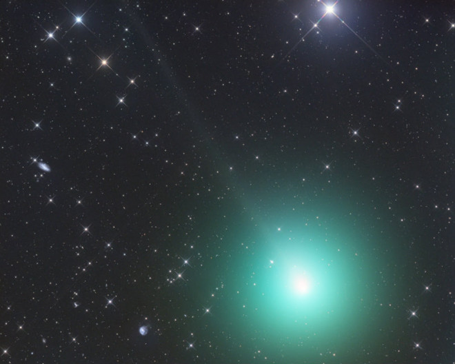 Sao chổi "say xỉn" 46P/Wirtanen - Ảnh: NASA/ESA