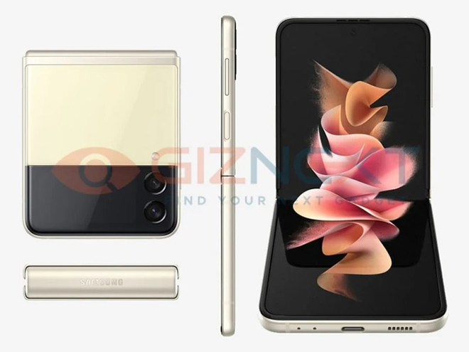 Ảnh concept Galaxy Z Flip 3.