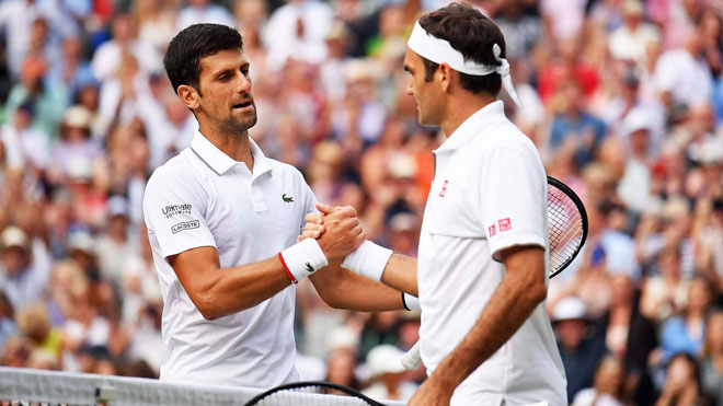 Djokovic được Federer đánh giá rất cao ở Wimbledon năm nay