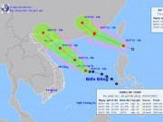 Tin tức trong ngày - Áp thấp nhiệt đới hoạt động song song với vùng áp thấp trên Biển Đông