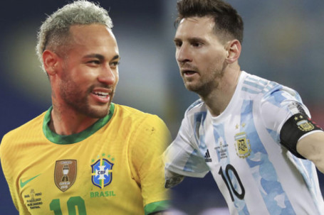 Brazil vào chung kết Copa America: Neymar gửi "chiến thư" đến Messi - Argentina