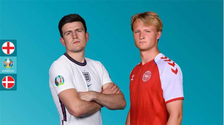 ĐT Anh và ĐT Đan Mạch quyết đấu ở sân Wembley để săn vé chung kết EURO 2020
