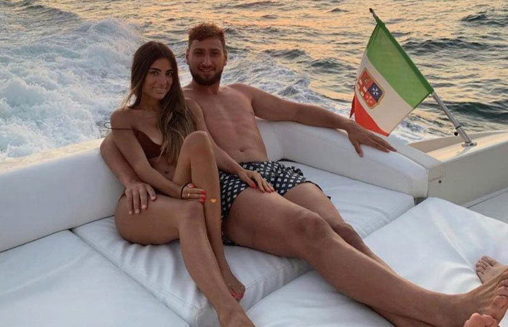 Alessia Elefante hạnh phúc bên&nbsp;Gianluigi Donnarumma