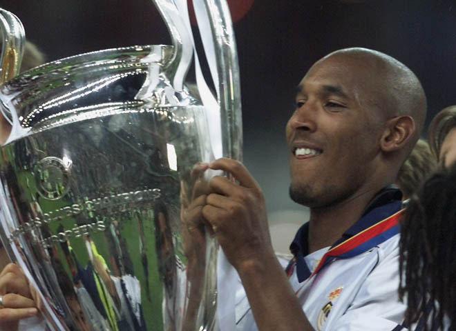 Anelka từng vô địch Champions League cùng Real Madrid