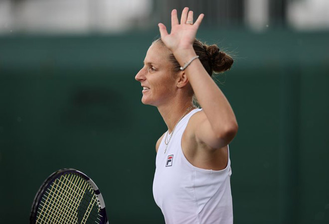 Karolina Pliskova có vé vào bán kết Wimbledon