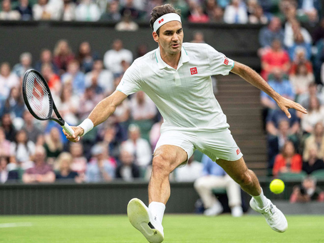 Federer gặp nhiều khó khăn trong set 1