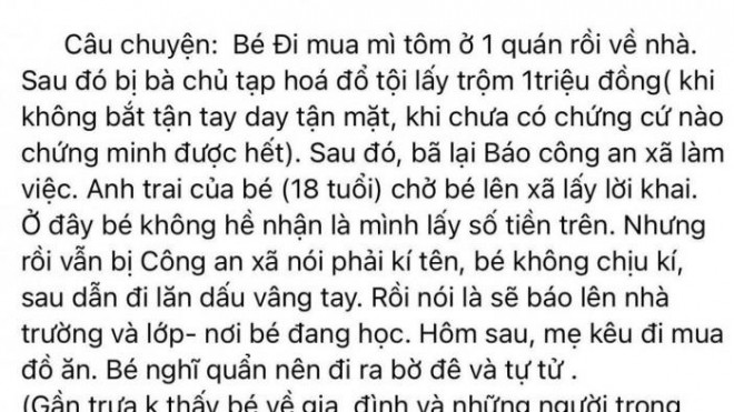 Mạng xã hội liên tục chia sẻ về vụ việc trên. Ảnh chụp màn hình