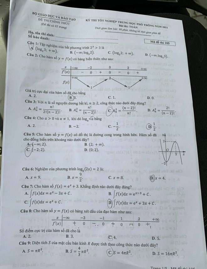 Đề thi Toán được đánh giá nhẹ nhàng, sẽ có &#34;mưa&#34; điểm cao? - 1