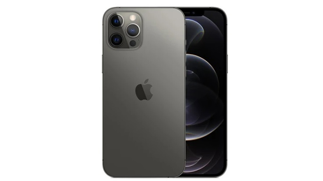 iPhone 12 Pro đen.