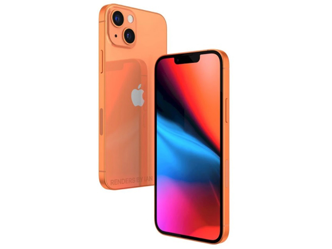 iPhone 13 sẽ có màu cam?