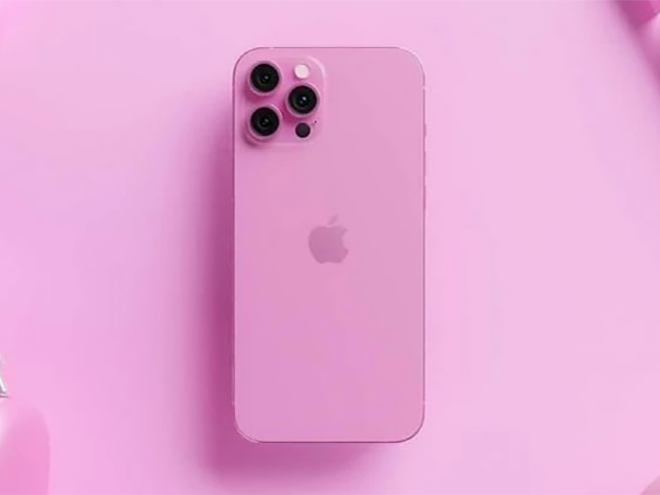 Ảnh concept iPhone 13 Pro Hồng.