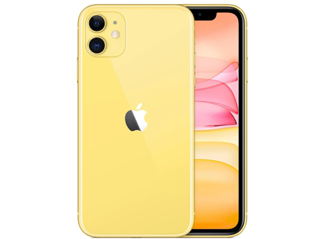 iPhone 11 vàng.