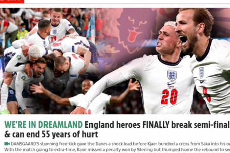 ĐT Anh vào chung kết EURO: Báo Anh tiết lộ bất ngờ, báo Ý e ngại Southgate