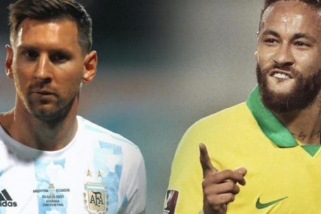 Brazil đấu Argentina chung kết Copa America: Messi thừa nhận khó thắng Neymar