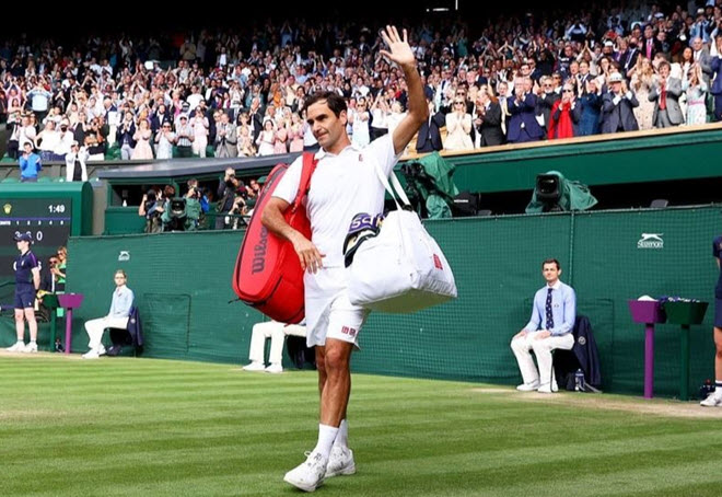 Federer chia tay Wimbledon 2021 tại tứ kết