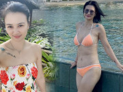 Thể thao - Hoa khôi bóng chuyền Kim Huệ những lần diện bikini khiến fan &quot;nổi sóng&quot;